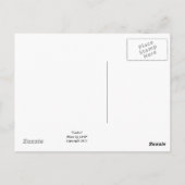 Carte postale pour le ressort (Dos)