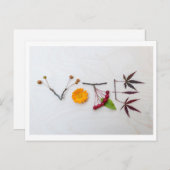 Carte postale pour le vote (Devant / Derrière)