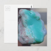 Carte Postale Pour les amateurs de chrysoprase (Devant / Derrière)