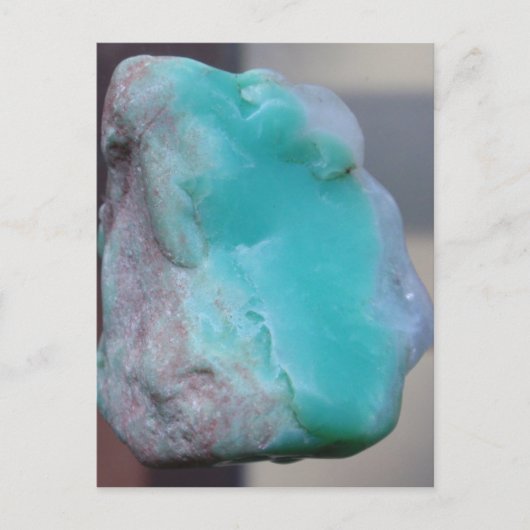 Carte Postale Pour les amateurs de chrysoprase (Devant)