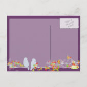 Carte postale pour les amoureux "Sauvez la date" (Dos)