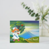 Carte Postale Pour Les Enfants Du Paysage Des Infi (Debout devant)