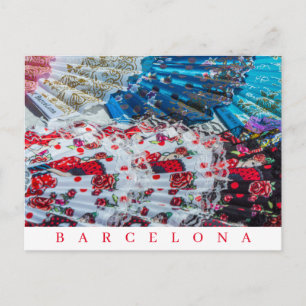 Carte postale pour les fans de souvenirs de Barcel
