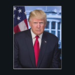 Carte Postale Pour les fans du président Donald Trump<br><div class="desc">Le président Donald Trump</div>