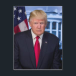 Carte Postale Pour les fans du président Donald Trump<br><div class="desc">Le président Donald Trump</div>