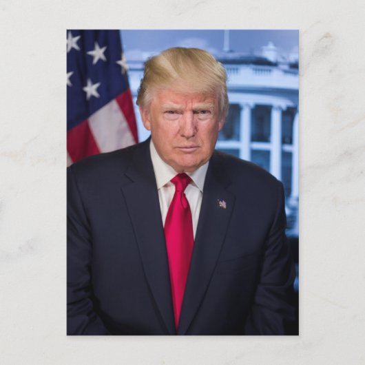 Carte Postale Pour les fans du président Donald Trump (Devant)