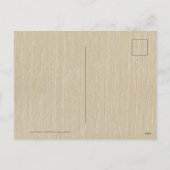 Carte postale pour les fêtes (Dos)