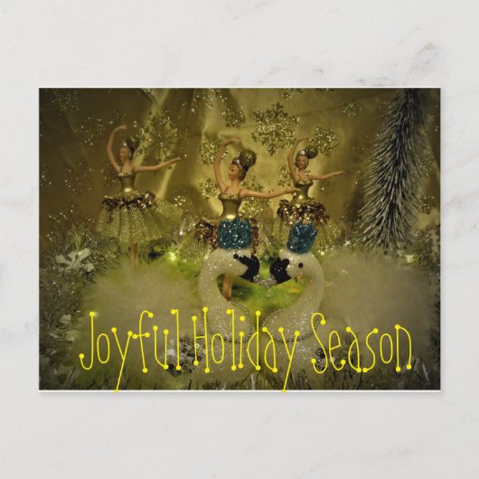 Carte postale pour les fêtes (Devant)