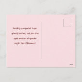 Carte postale pour les fêtes d'Halloween Éffrayant (Dos)