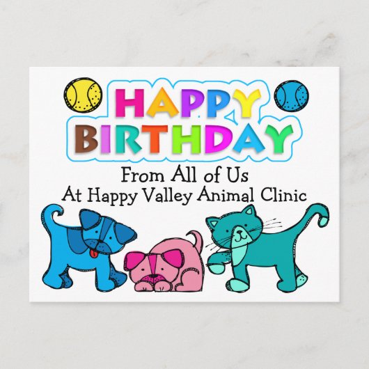 Carte Postale Pour les vétérinaires - SRF (Devant)