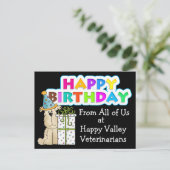 Carte Postale Pour les vétérinaires - SRF (Debout devant)