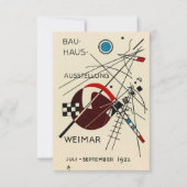 Carte postale pour l'exposition Bauhaus de Kandins (Devant)
