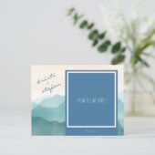 Carte postale pour livre d'or (Debout devant)