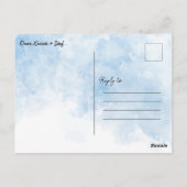 Carte postale pour livre d'or (Dos)