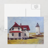 Carte postale pour phare (Devant / Derrière)