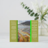 Carte postale pour piscines thermales DESIDERATA (Debout devant)