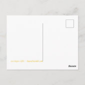 Carte postale pour réserver la date toutes occasio (Dos)