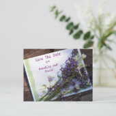 Carte postale pour sauvegarder la date (Debout devant)