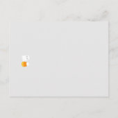 Carte postale pour thème Halloween (Dos)