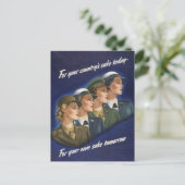 Carte Postale Pour ton propre bien (Debout devant)