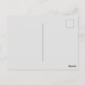 Carte Postale Pour toujours : Coeurs interconnectés Design (Dos)