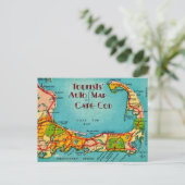 Carte postale pour touristes de Cape Cod (Debout devant)