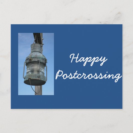 Carte postale pour traversée des lanternes maritim (Devant)