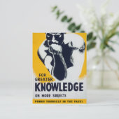 Carte Postale Pour une meilleure connaissance (Debout devant)