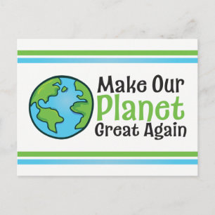 Carte postale pour une planète géniale à nouveau C