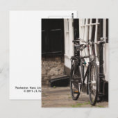 Carte postale pour vélos (Devant / Derrière)