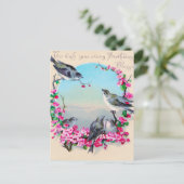 Carte Postale Pour Vous Souhaiter Chaque Anniversaire Souhaite (Debout devant)