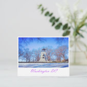 Carte postale pour Washington DC (Debout devant)