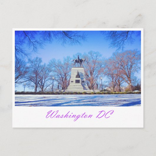 Carte postale pour Washington DC (Devant)