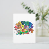 Carte Postale Pourcentage de levage (Debout devant)