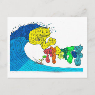 Carte Postale pourcentage de surf
