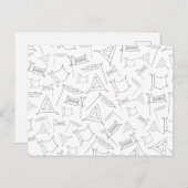 Carte Postale Pourim (Devant / Derrière)