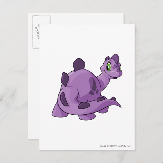 Carte Postale Pourpre de Chomby (Devant / Derrière)