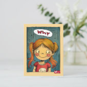 Carte Postale Pourquoi ? (Debout devant)
