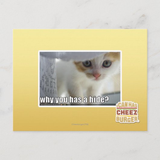 Carte Postale Pourquoi a-t-vous une peau ? (Devant)