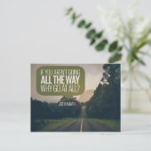 Carte Postale Pourquoi aller du tout (Debout devant)