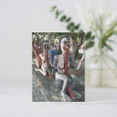 Carte Postale Pourquoi la LANGUE ? ... 3 Ghouls thaïlandais (Debout devant)