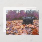 Carte Postale pourquoi ne m'écris-tu pas ? (Devant / Derrière)