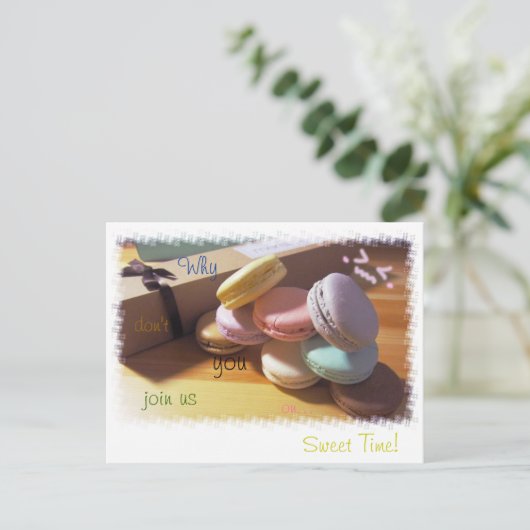 Carte Postale Pourquoi ne vous joignez-vous pas à nous sur...Swe (Debout devant)