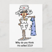Carte Postale Pourquoi pensez-vous qu'il s'appelle ICU ? (Devant)