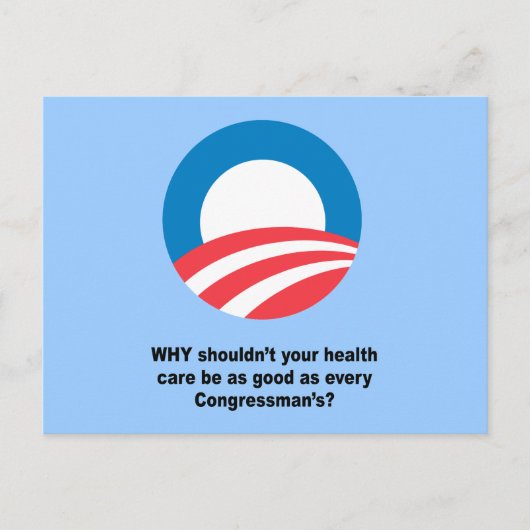 Carte Postale Pourquoi vos soins de santé ne devraient-ils pas ê (Devant)
