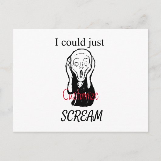 Carte Postale Pourrait juste hurler Thunder_Cove (Devant)