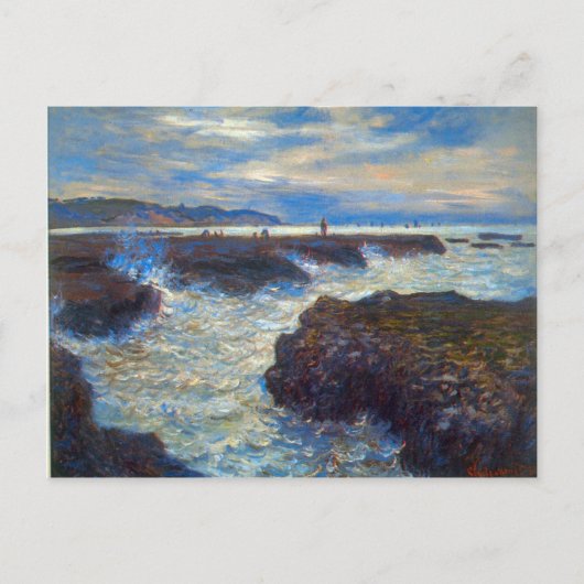 Carte Postale Pourville par Claude Monet (Devant)