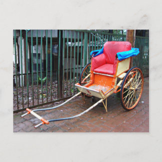 Carte Postale Pousse-pousse à Kolkata (Calcutta), en Inde