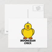 Carte Postale Poussette indonésienne (Devant / Derrière)