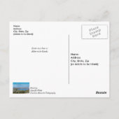 Carte Postale Poussière de neige à Table Rock Lake  Remets-toi v (Dos)